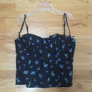 NWT‼️ WeWoreWhat floral corset